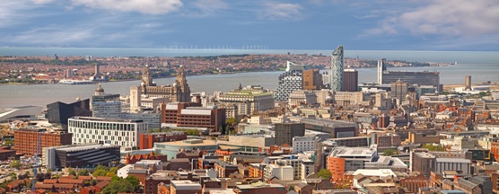 Liverpool and the River Mersey